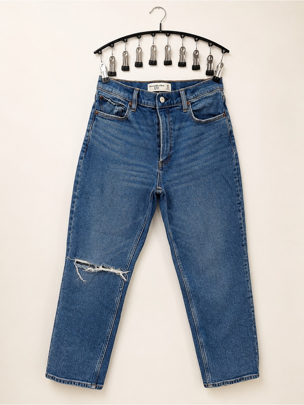Abercrombie & Fitch Medium Blue Boyfriend Jeans